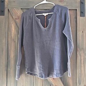Knox Rose NWT waffle long sleeve.